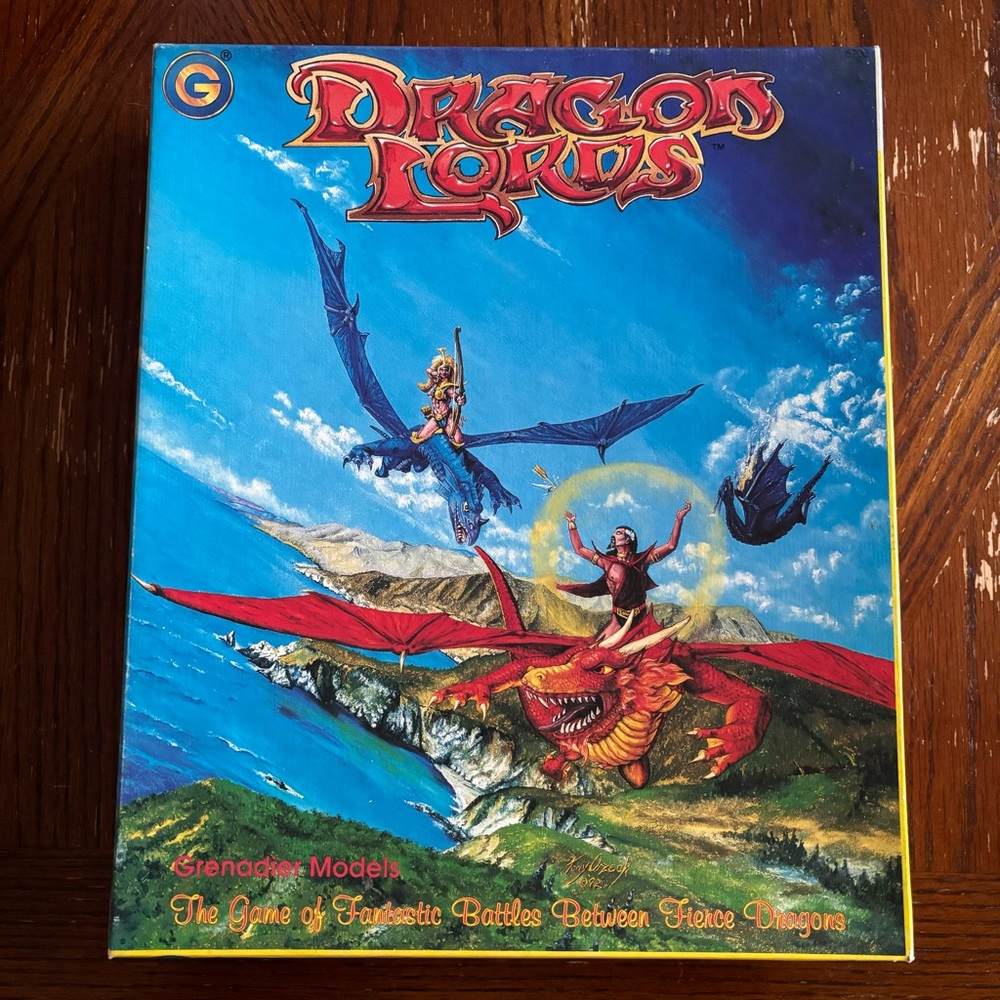Dragon Lords game 1993 Grenadier Models